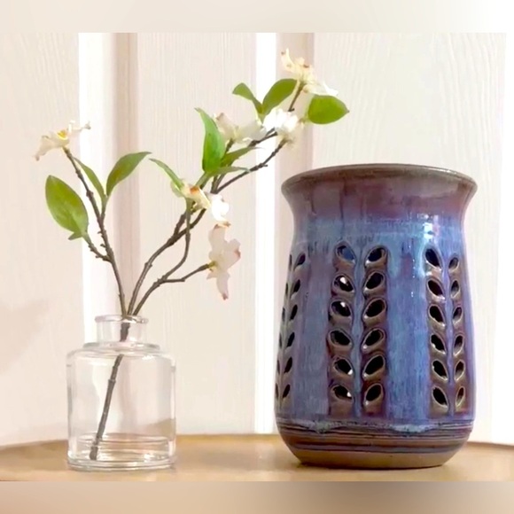 Other - POTTERY ~ Cobalt blue w/hint of purple rim by Betty Gelvin of Maggie Valley